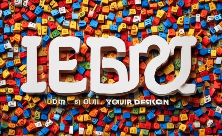 LEGO Font: Your Essential Design Tool