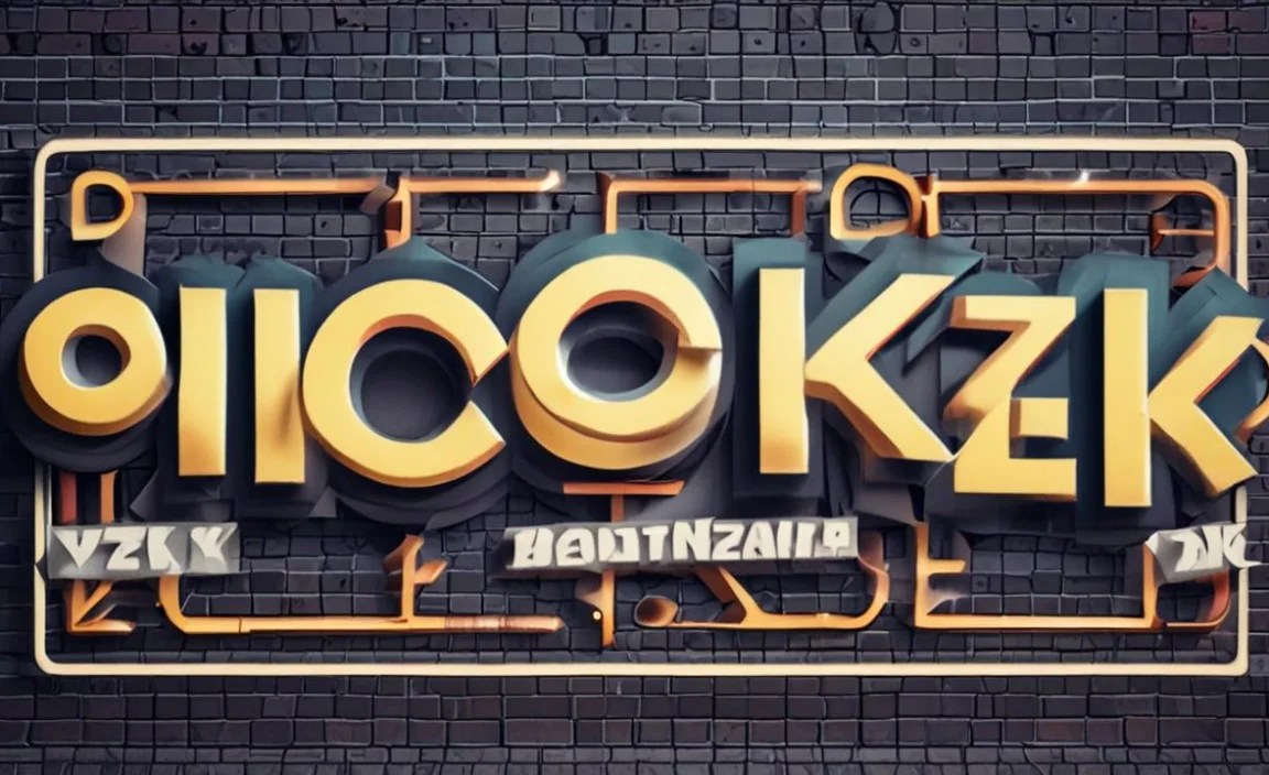 1. Yerk Modern Y2K Font