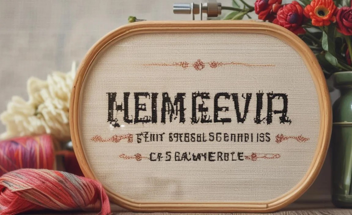 3. Needlepoint Script