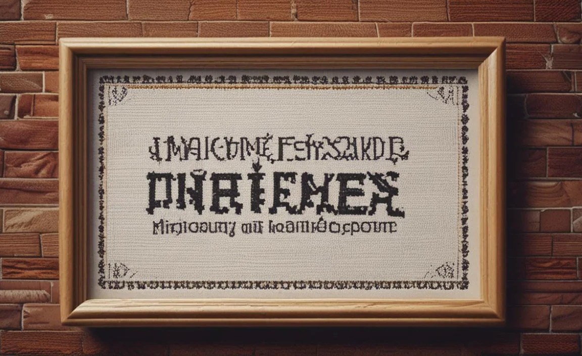 5. Threaded Letters