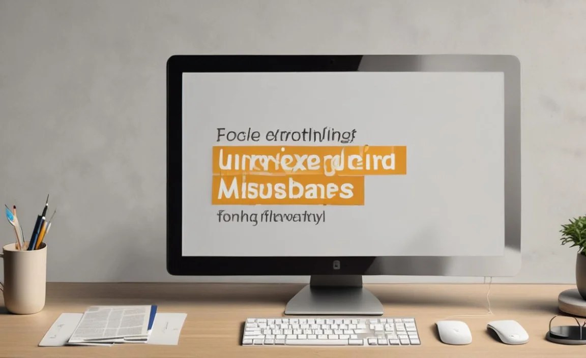 8. Avoid Special Characters and Complex Font Names
