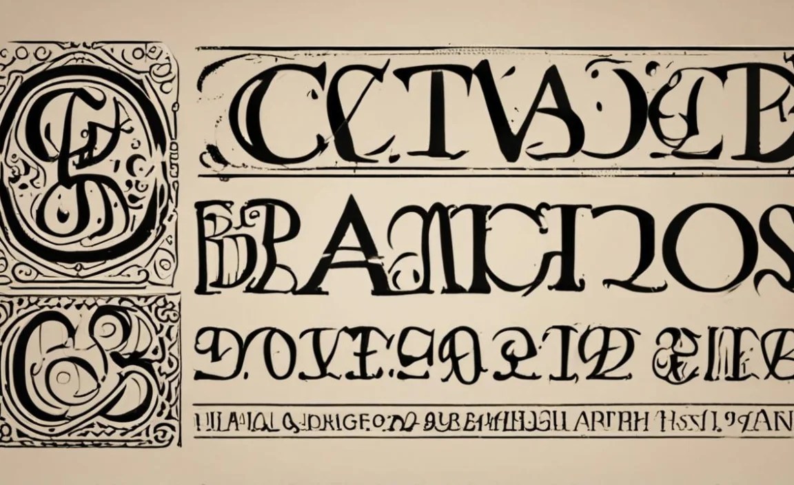 9. Fancy Fonts