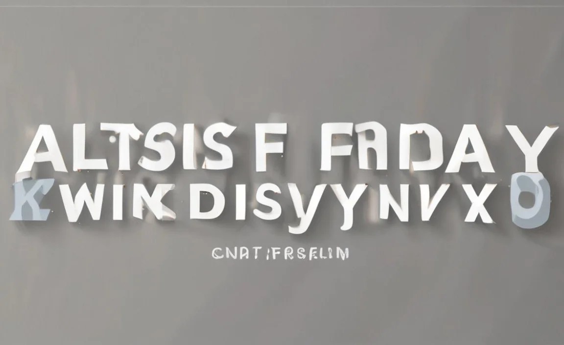 Almost Friday Font Alternative