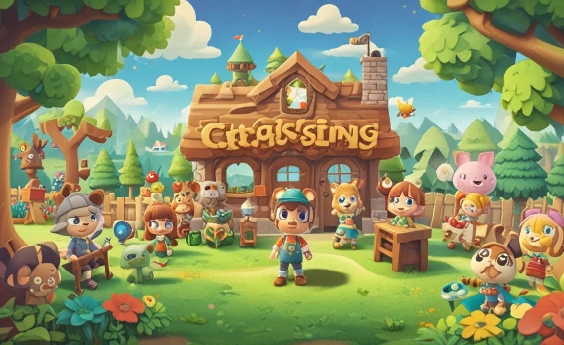 Animal Crossing Font Family Includes
