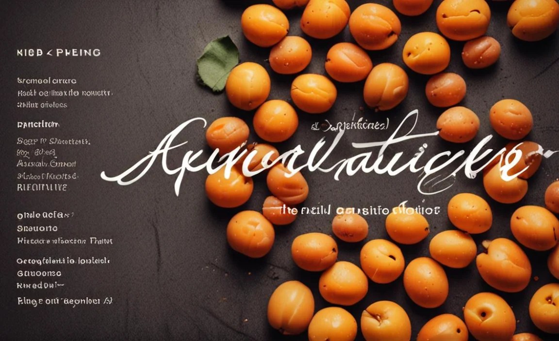 Apricots Font Information