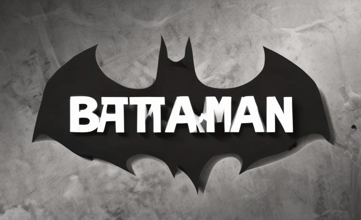 Batman Forever Font Information
