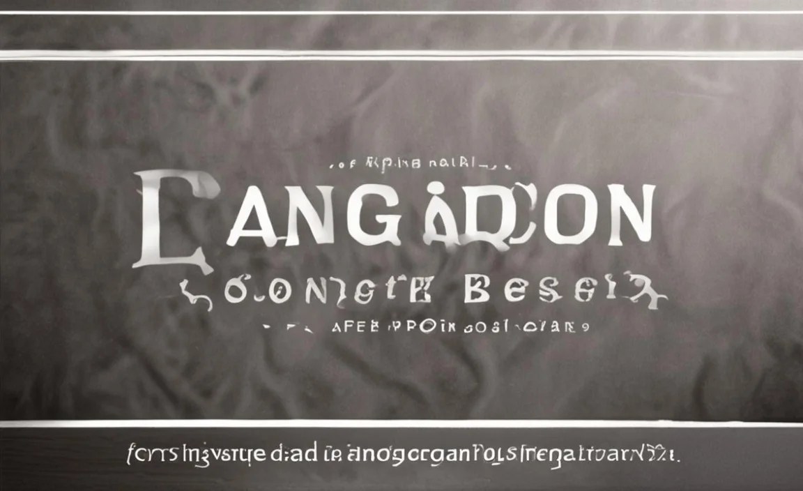 Best Font Pairing