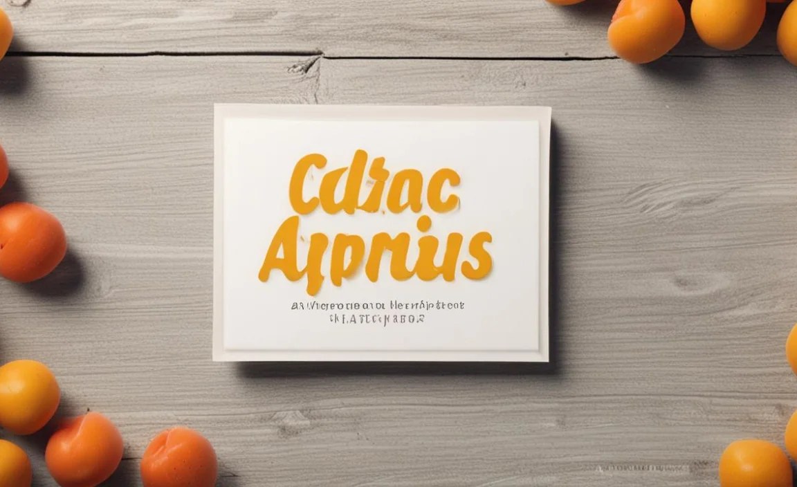 Best Font Pairing For Apricots Font