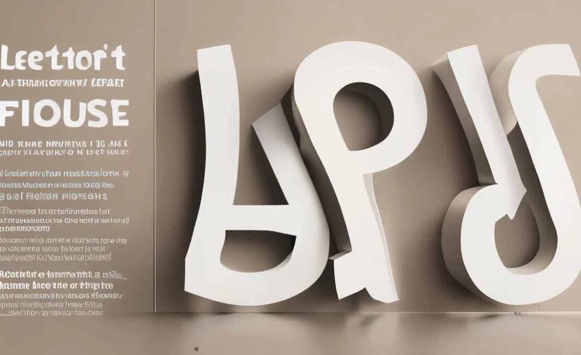 Best Fonts For Letters
