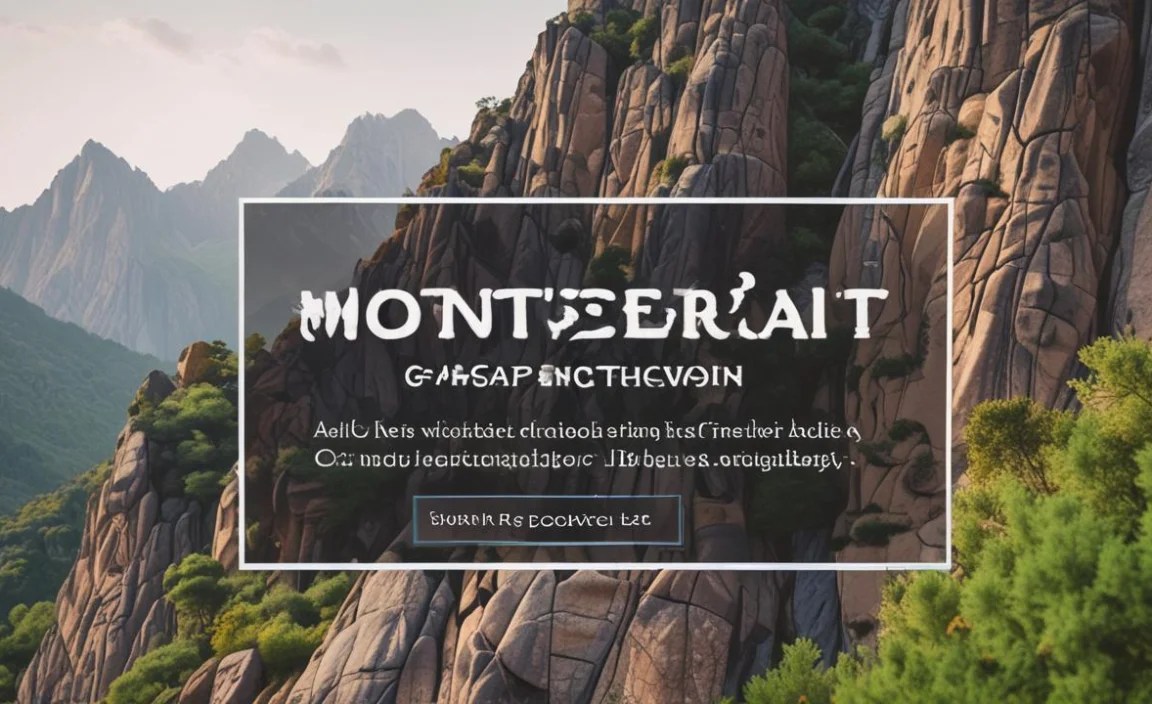 Best Practices For Using Montserrat In Web Design