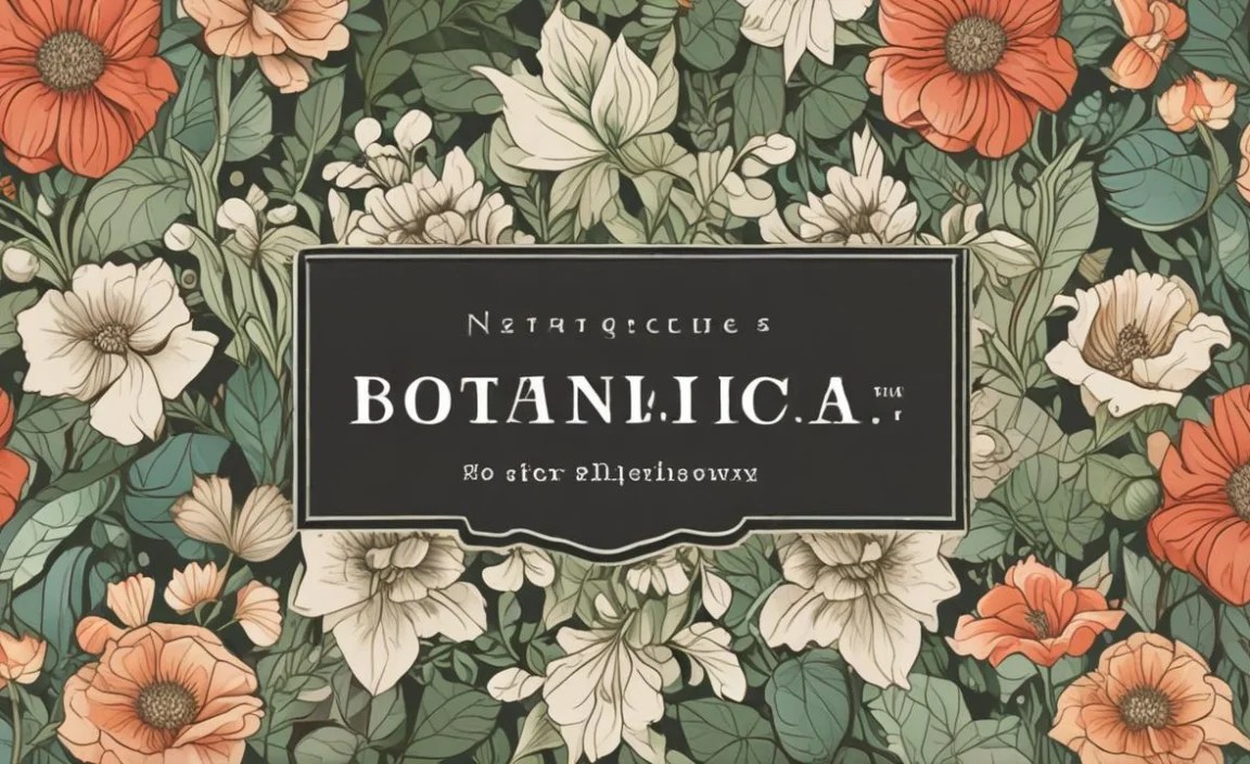 Botanica Font Information