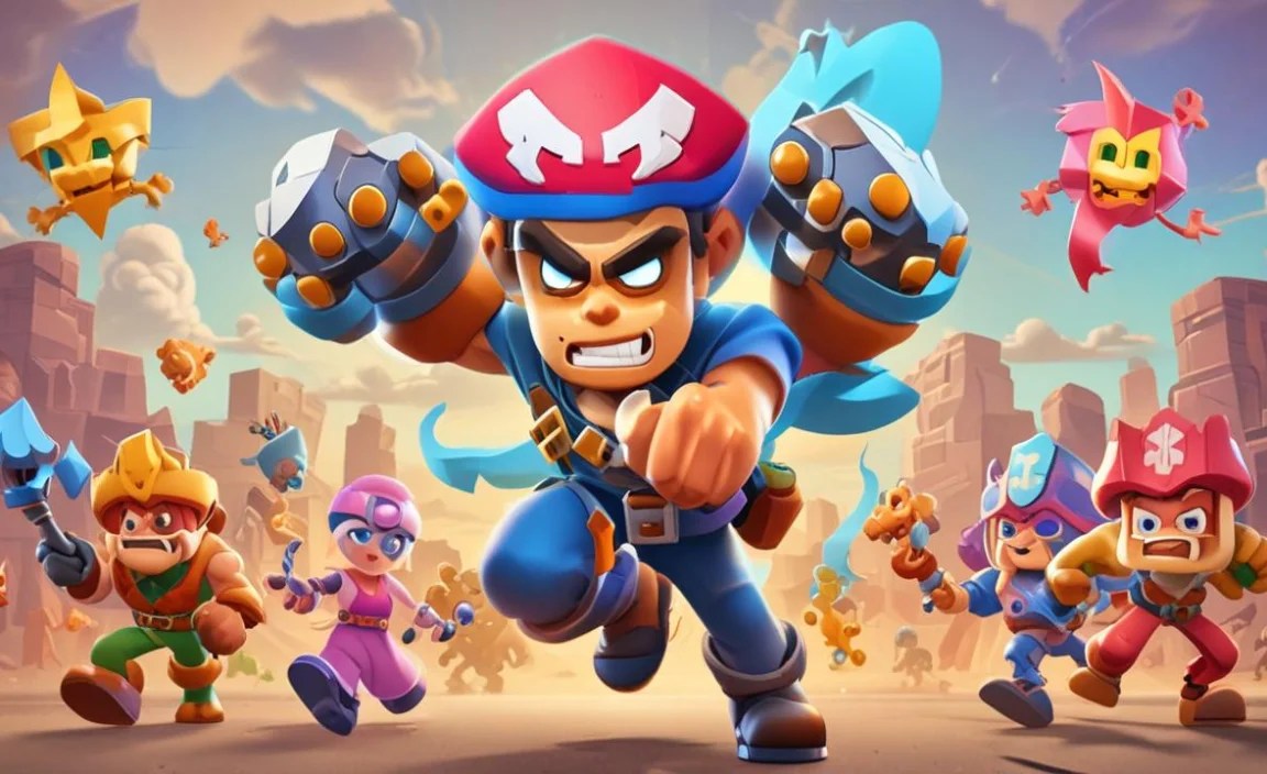 Brawl Stars Font Family Includes