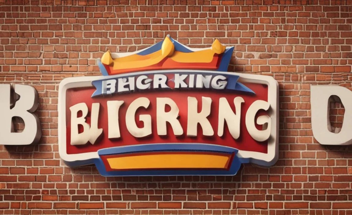 Burger King Font Found In Use