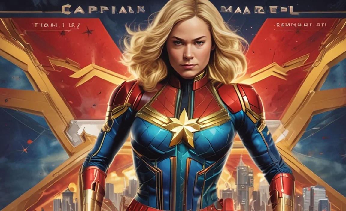 Captain Marvel Font Information