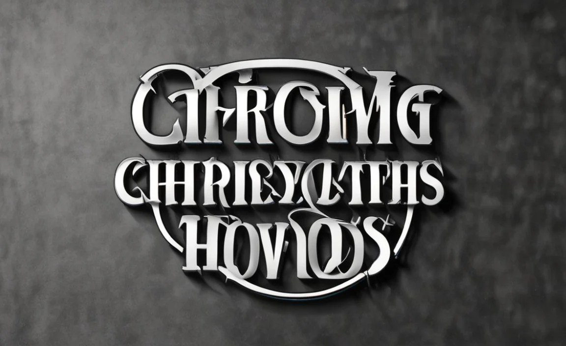 Chrome Hearts Font Family Includes