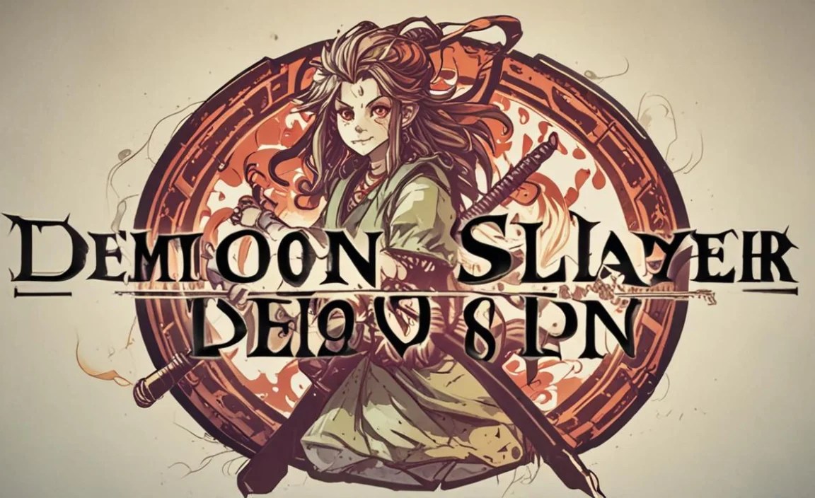 Demon Slayer Font Family Includes