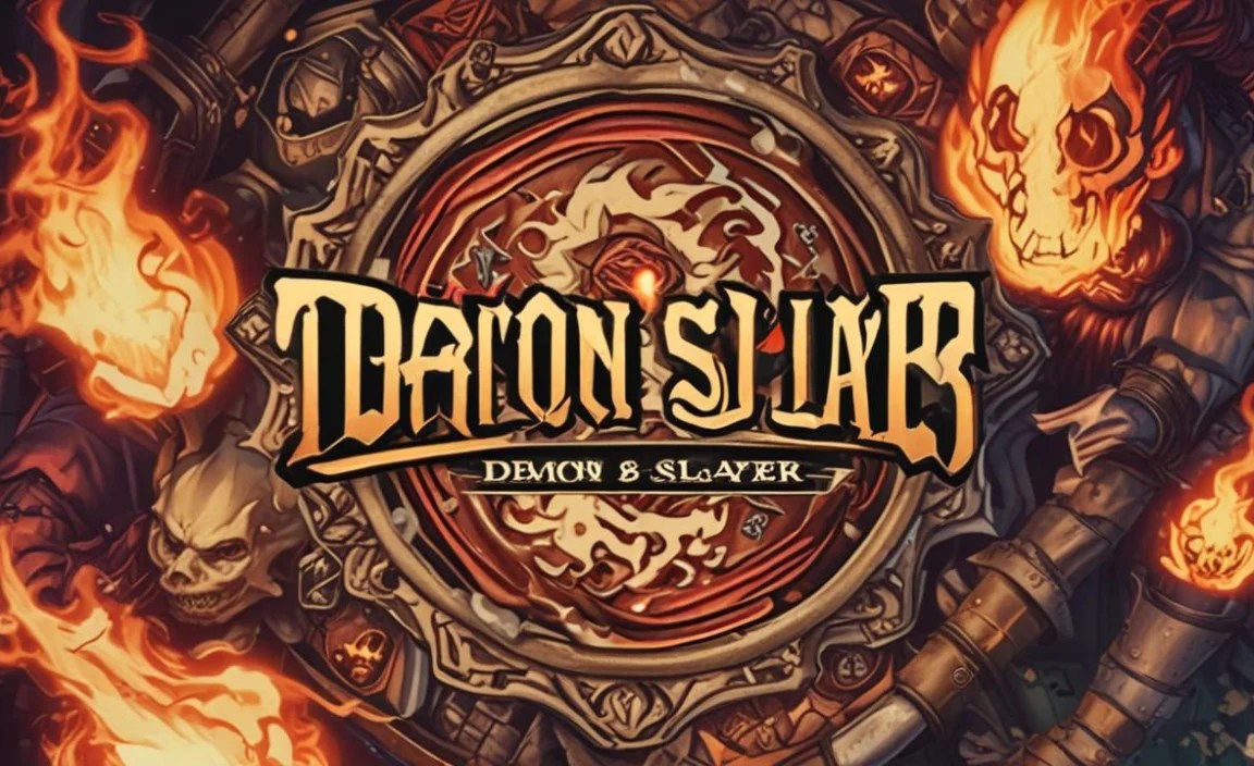 Demon Slayer Font Information