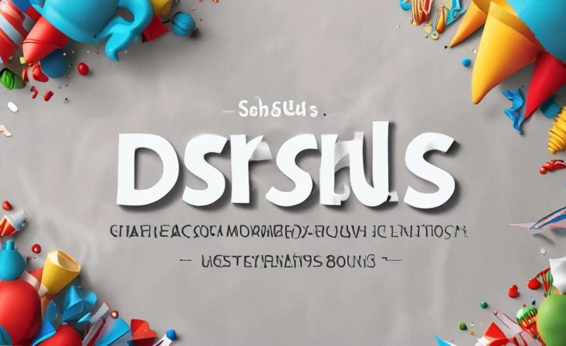 Dr Seuss Font Family Includes