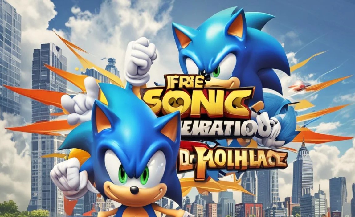 Features of the Sonic Generations Font