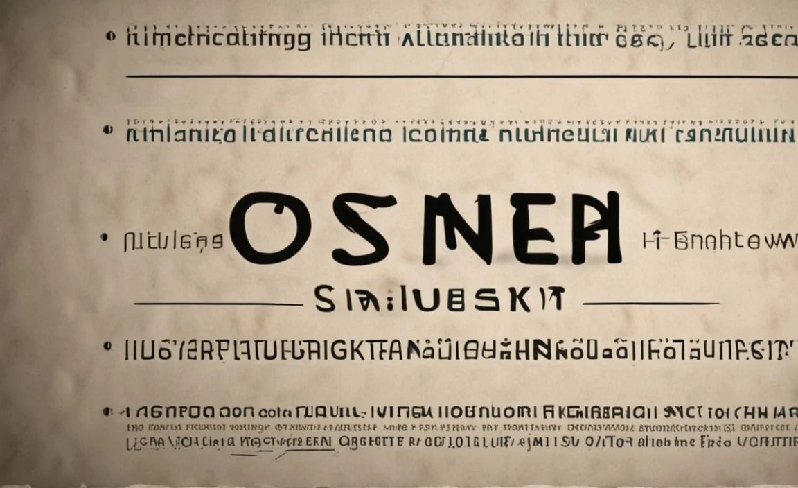 Formatting Guidelines for Screenplay Fonts