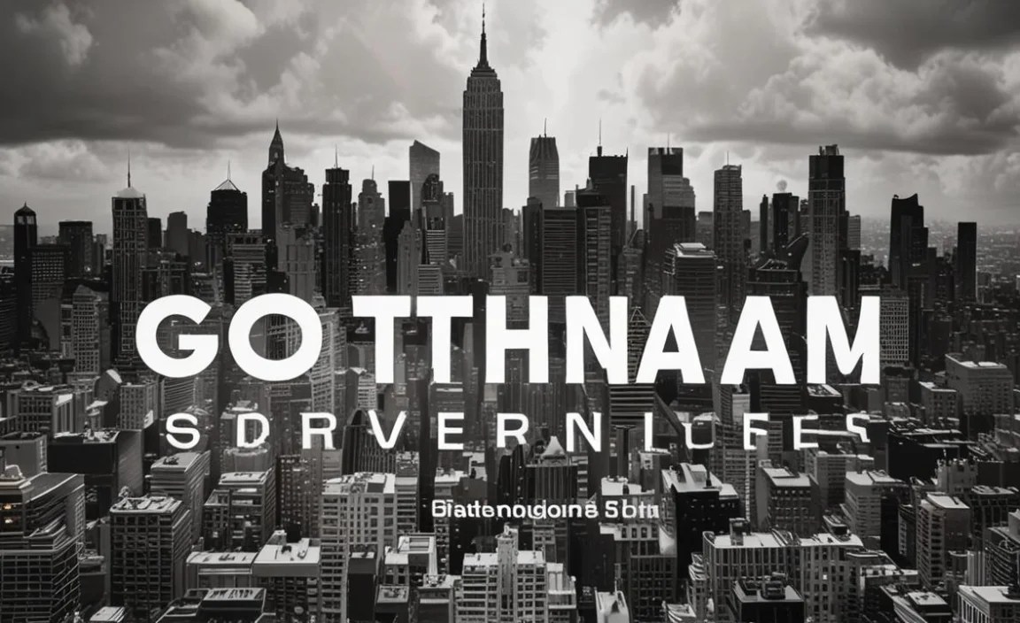 Gotham Font Alternatives