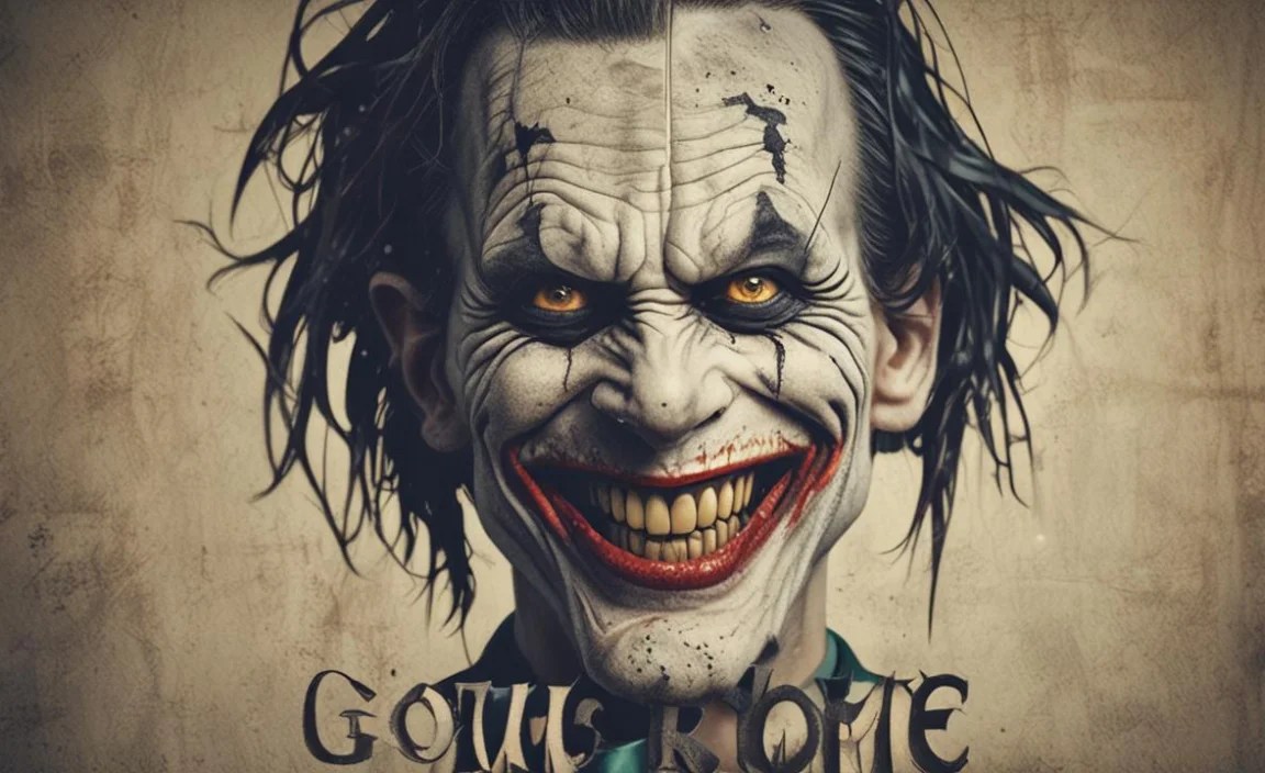 Gothic Joker Font Family Includes