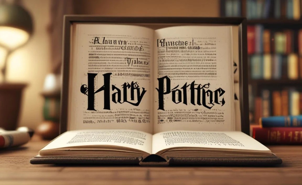 Harry Potter Font Information
