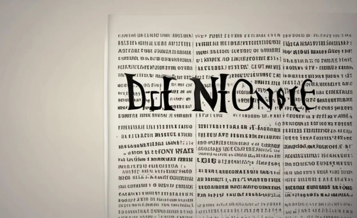 How To Download And Install Death Note Font