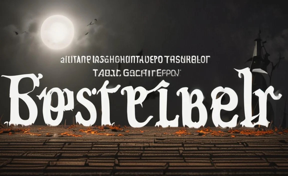 How to Use Spooky Fonts in Microsoft Word