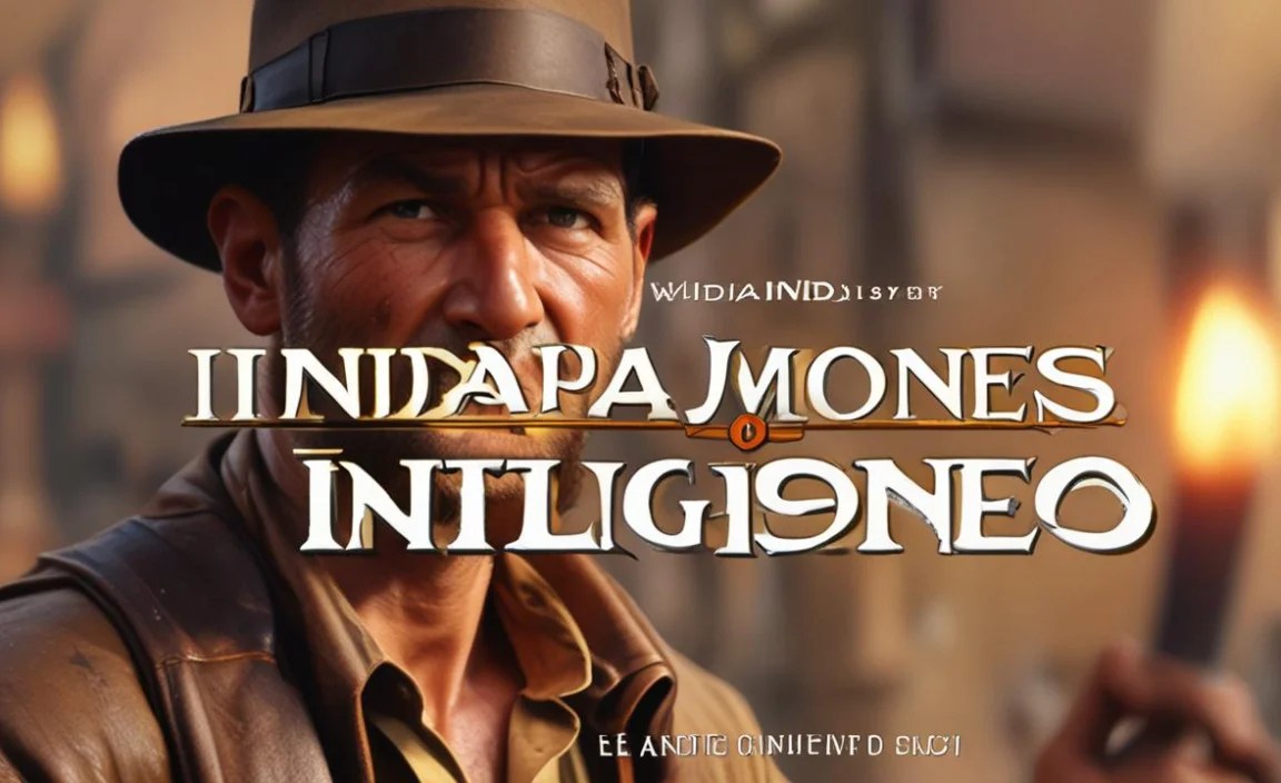 Indiana Jones Font Found in Use
