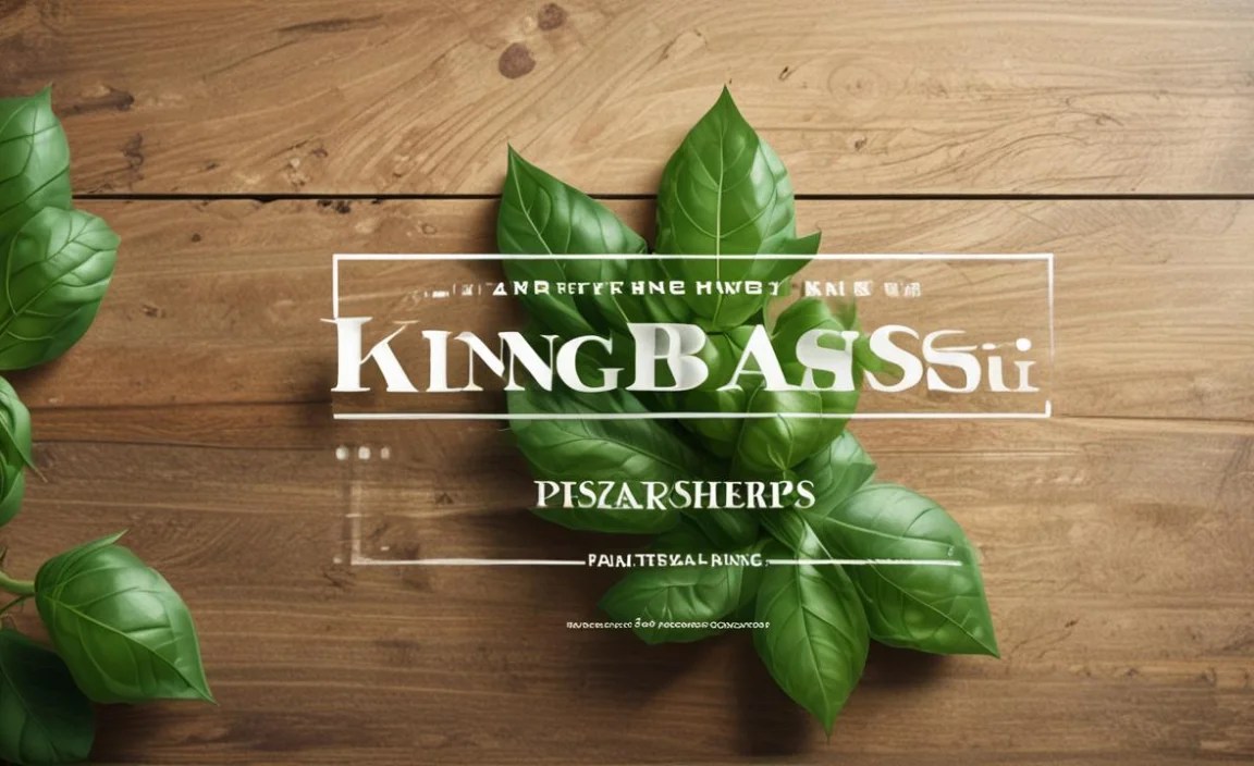 King Basil Font Alternative