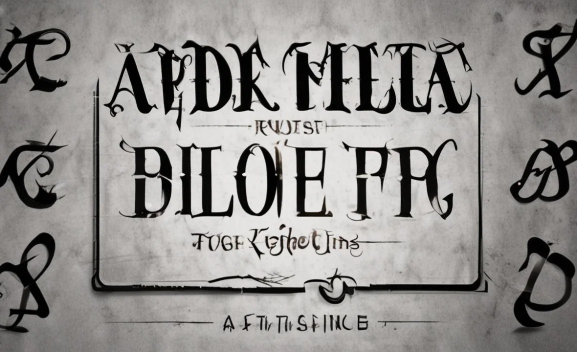 Modern Metal Font