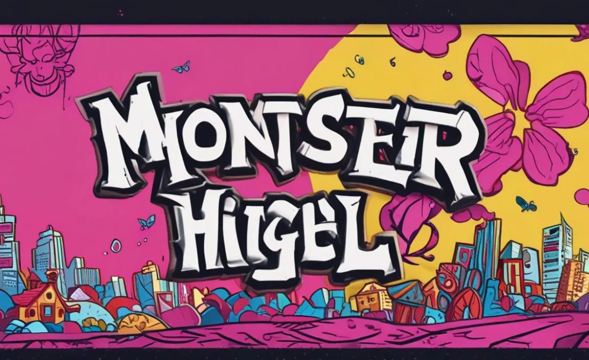 Monster High Font Family Includes