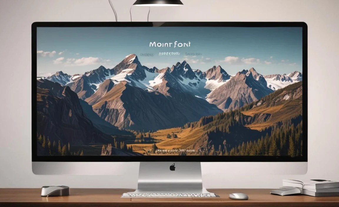 Mont Font Family Includes