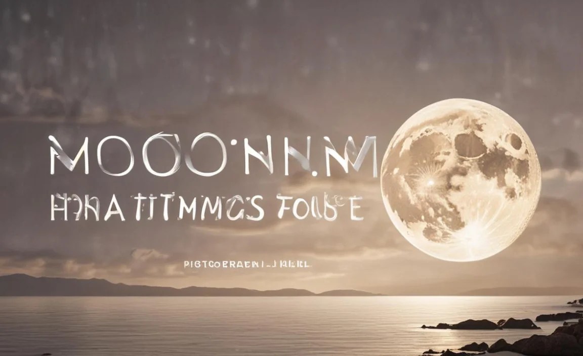 Moontime Font Information