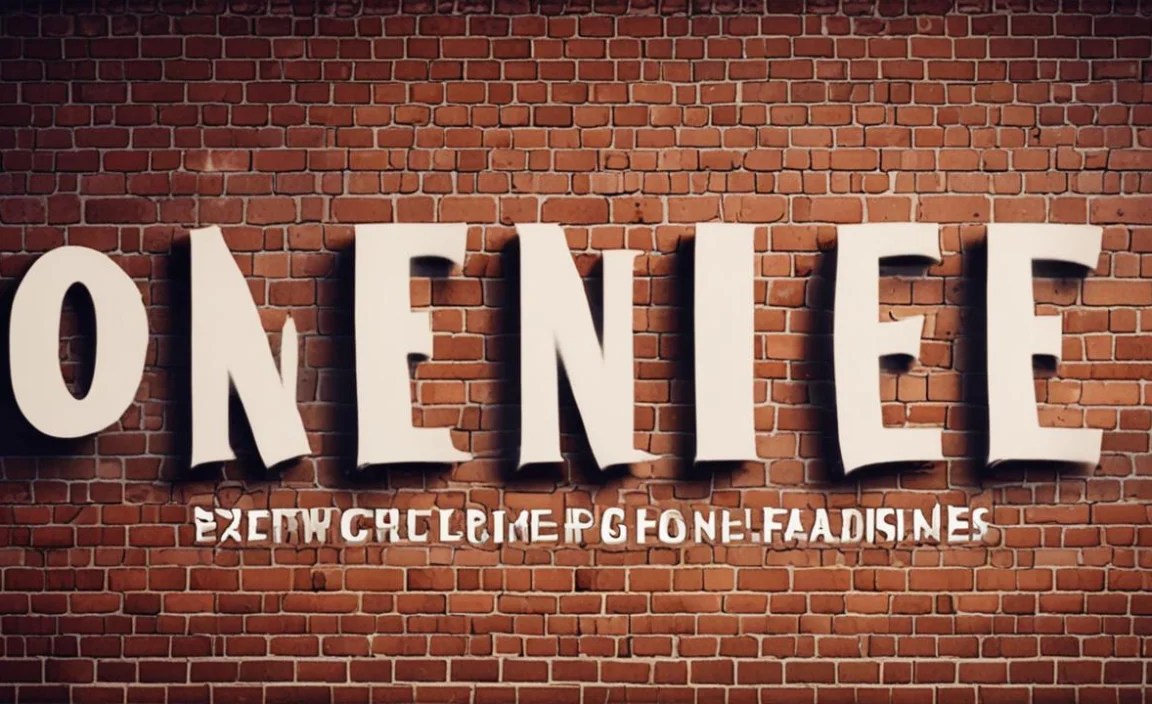 One Piece Font Family Includes