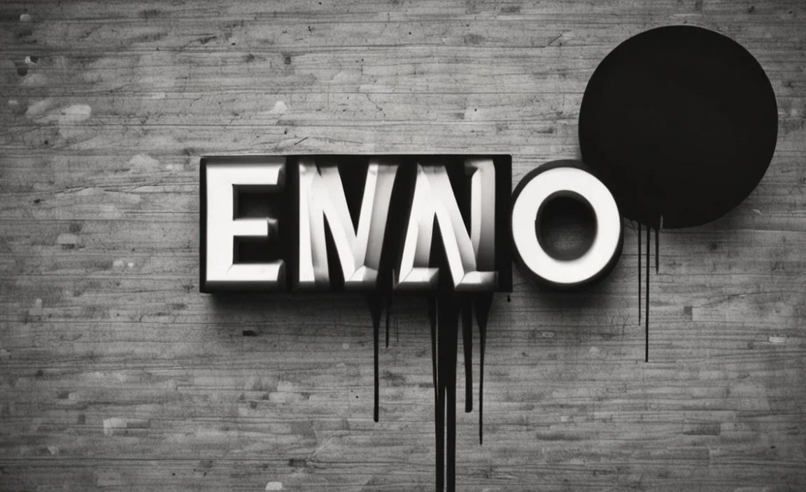 Pairing Emo Fonts