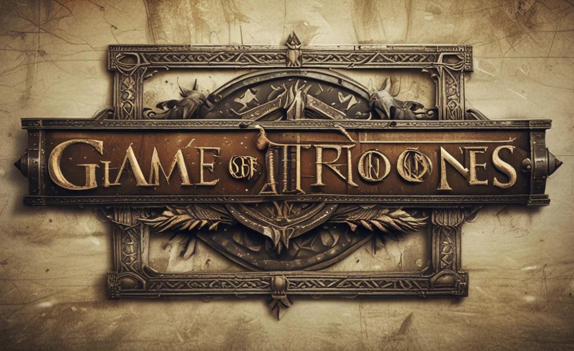 Pairing the Game of Thrones Font