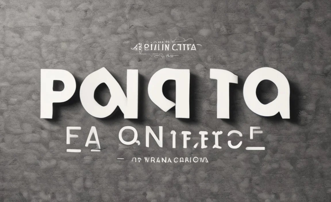 Pontiac Font Information