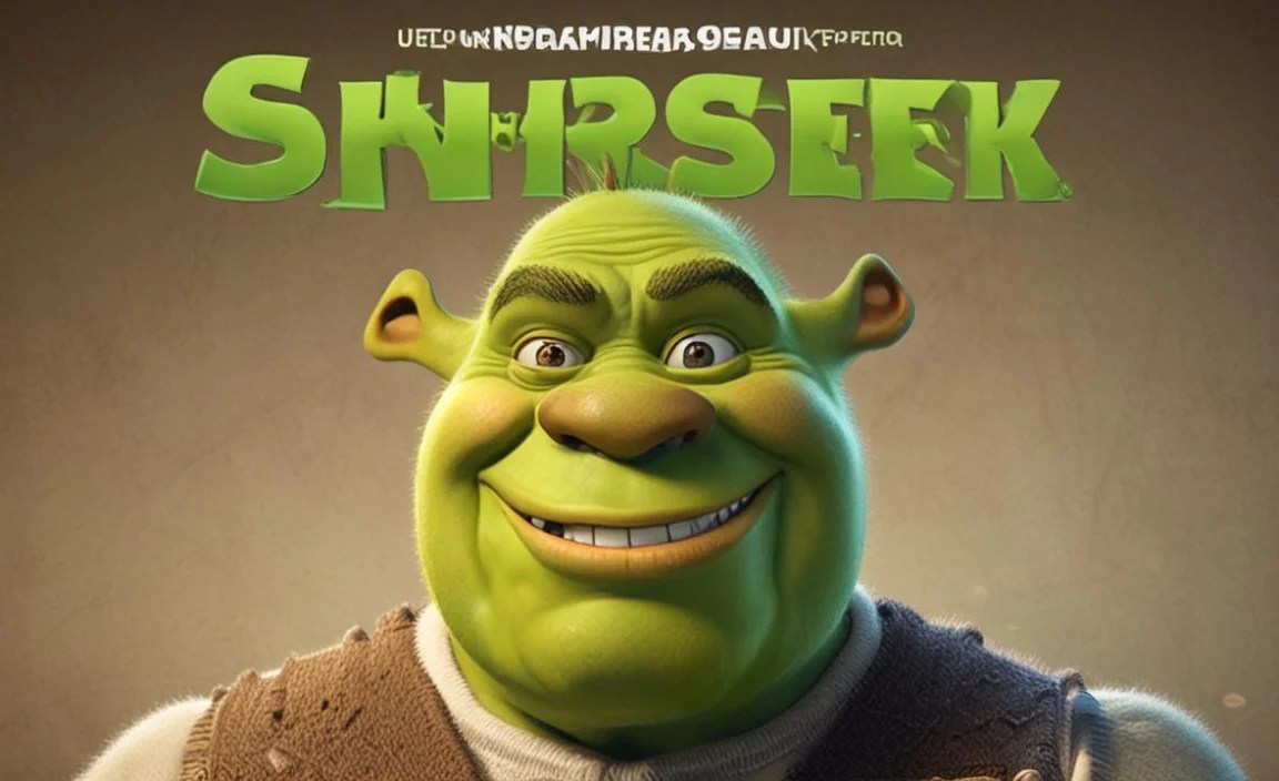 Shrek Font Information