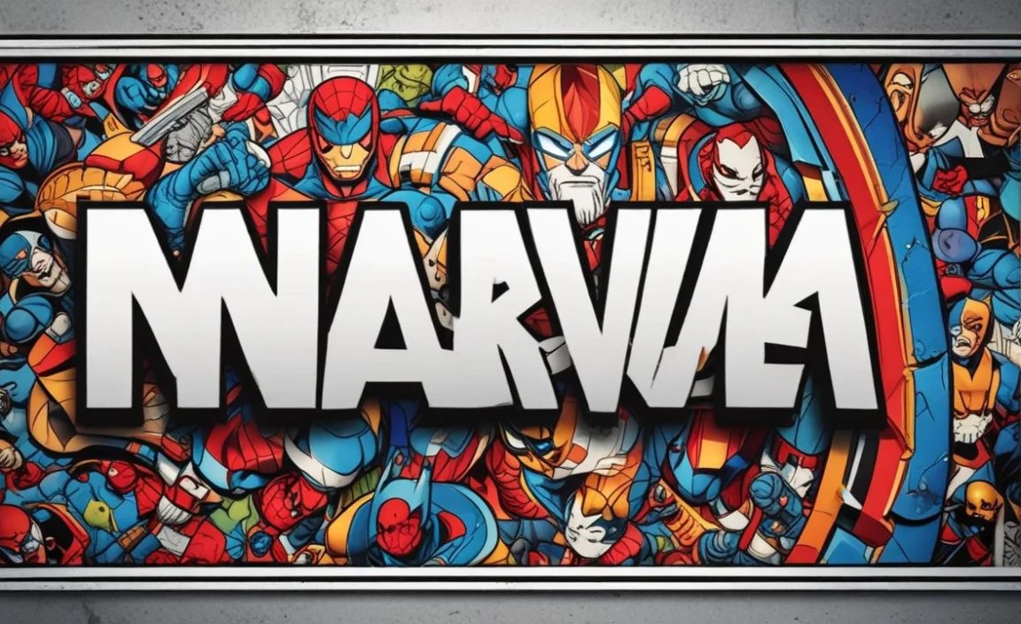 Similar Fonts to Marvel