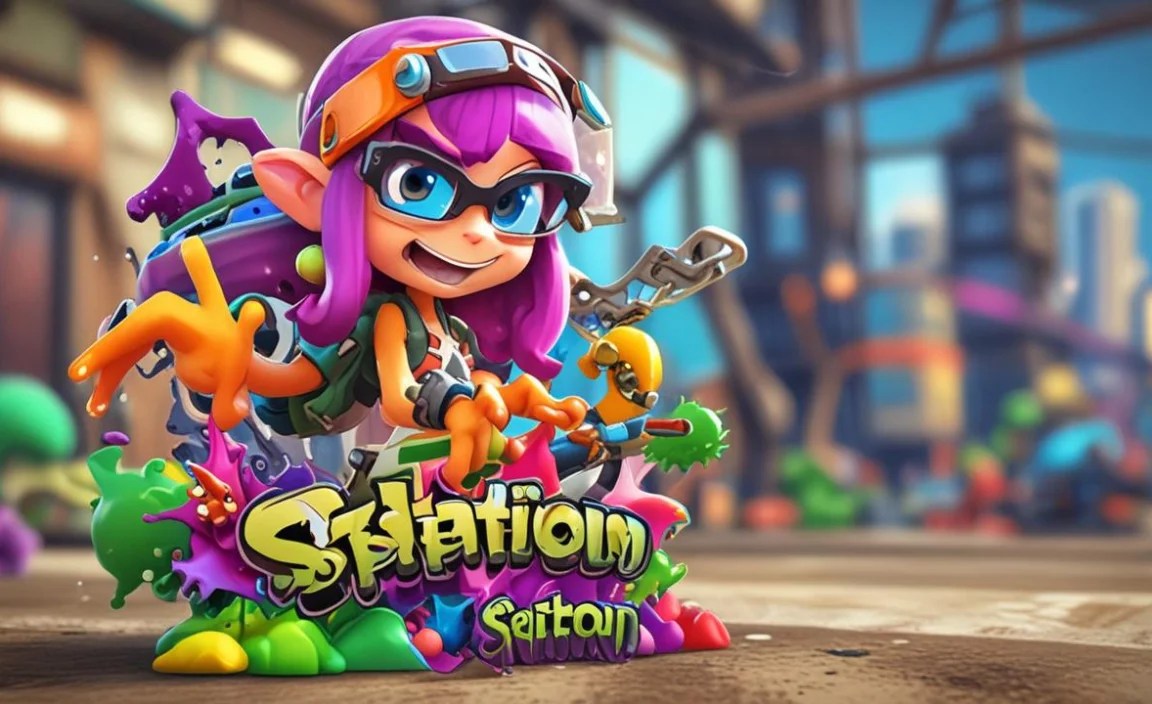 Splatoon Font Family Includes