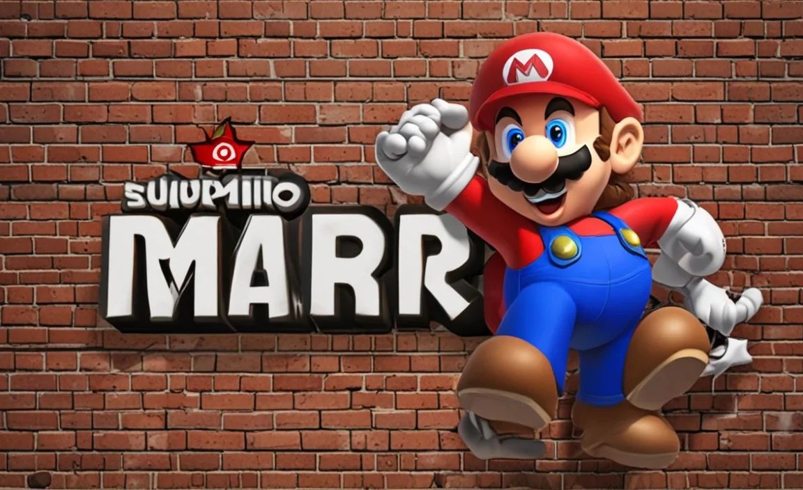 Super Mario Font Information