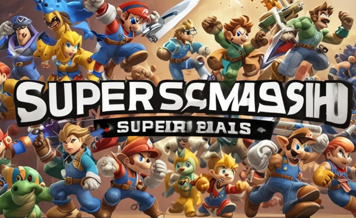 Super Smash Font Family Includes
