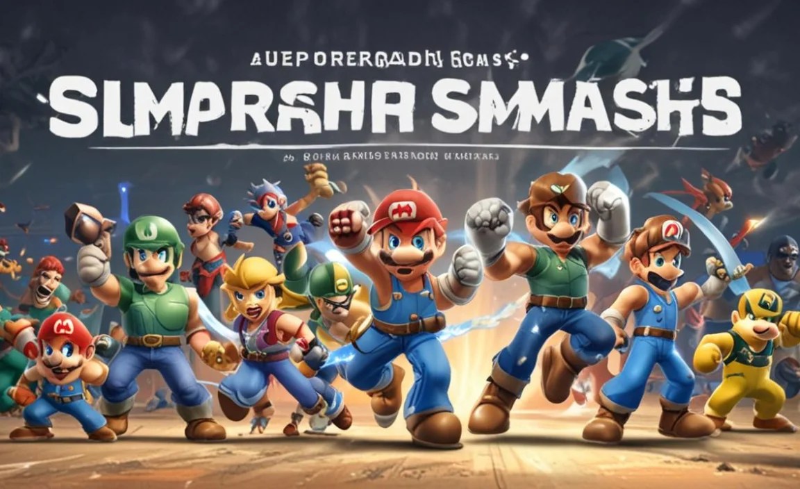Super Smash Font Information In Chart