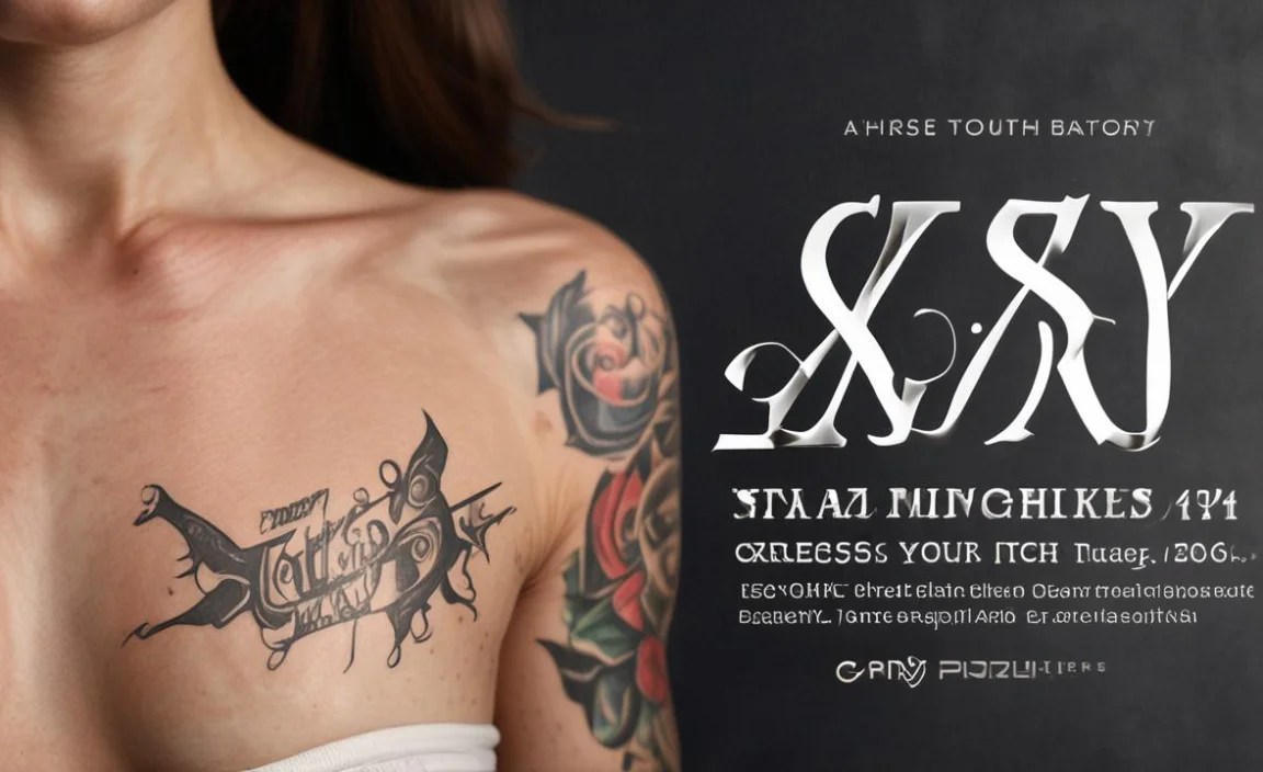 Tattoo Ideas Using the EST Font