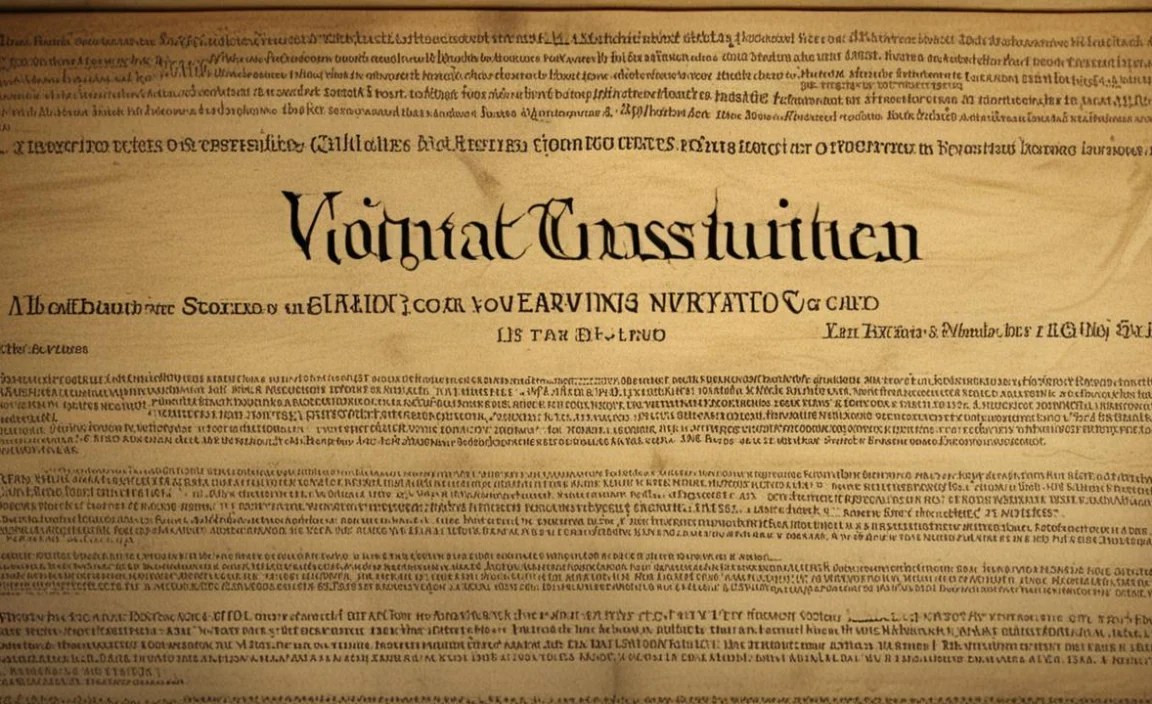 The Typeface of Today&rsquo;s Constitution