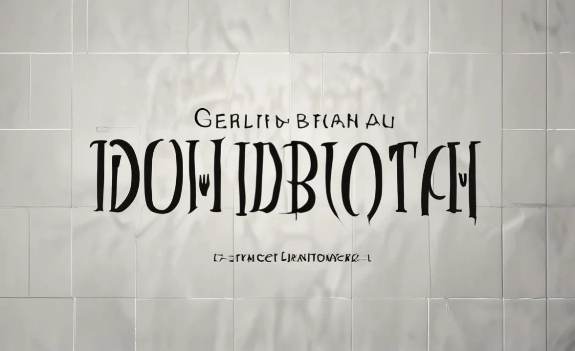 Using Tim Burton Fonts in Your Work