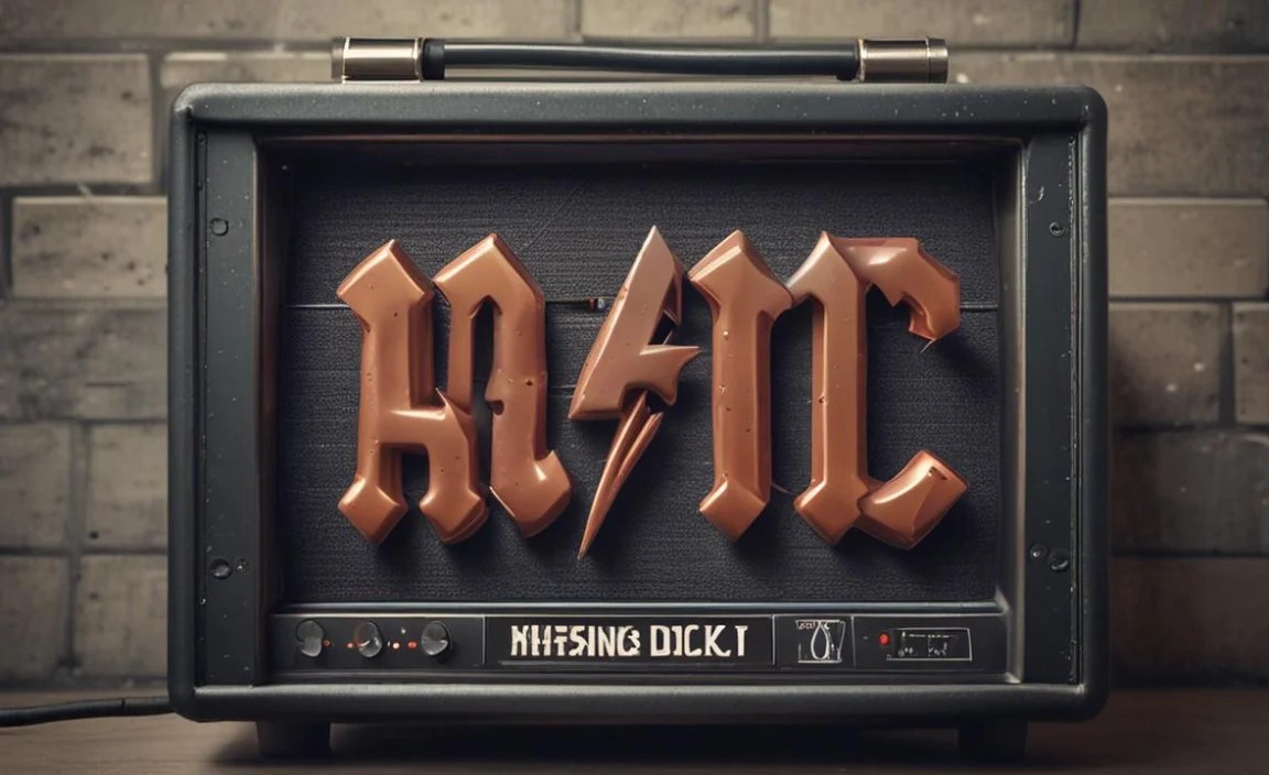 Where AC DC Font Is In Use