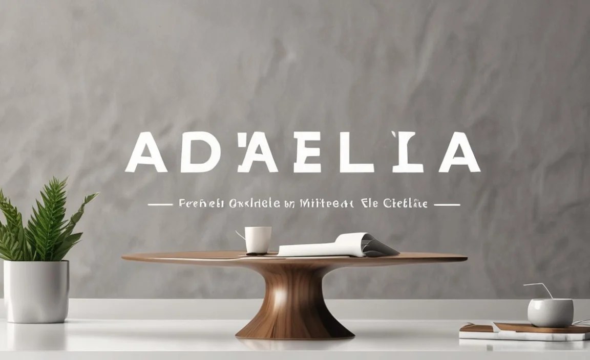 Where Adelia Font Is Used